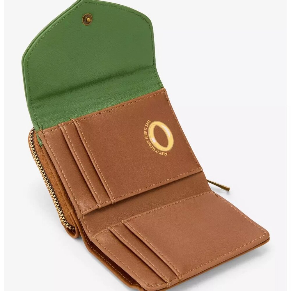 Her Universe The Lord Of The Rings One Ring Leaves Messenger Bag and Wallet NWT - Picture 10 of 11